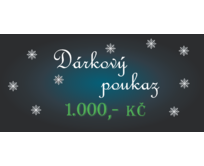 Dárková poukázka 1000