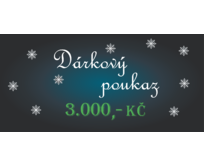 Dárková poukázka 3000