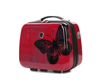 Kosmetický kufr Madisson FLY růžová, ABS / Polykarbonát