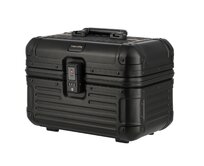 Kosmetický kufr Travelite NEXT černá, Aluminium