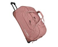 Cestovní taška na kolečkách Travelite Kick off XL růžová, Textil