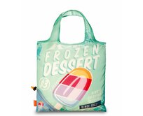 Fabrizio Skládací nákupní taška Frozen zelená, Textil