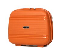 Kosmetický kufr Snowball oranžová, Polypropylen