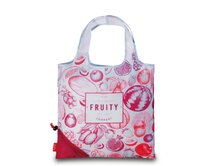 Fabrizio Skládací nákupní taška Fruity červená, Textil