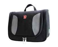 Kosmetická taška Traveller PROnature Smartclean černá, Textil