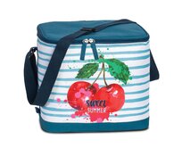 Taška Fabrizio mini cooler Sweet Summer modrá, Textil