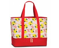 Plážová taška Fabrizio cold box Fresh Vibes červená, Textil
