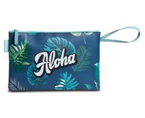 Bikiny taška Fabrizio Aloha modrá, Textil