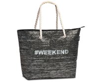 Dámská taška Fabrizio Weekend černá, Textil
