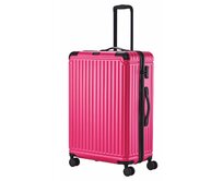 Cestovní kufr Travelite Cruise 4W L růžová, ABS