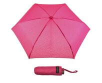 Deštník Snowball mini aluminium růžová, Textil
