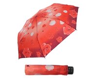 Deštník Madisson červená, Textil