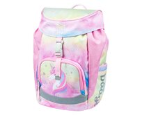 BAAGL Školní batoh Airy Rainbow Unicorn růžová, Textil