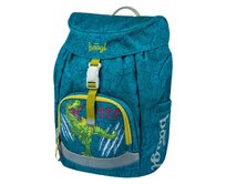 BAAGL Školní batoh Airy T-REX zelená, Textil