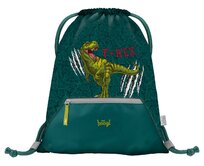 BAAGL Školní sáček T-REX zelená, Textil