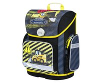 BAAGL Školní aktovka Ergo Bagr černá, Textil