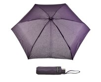 Deštník Snowball mini aluminium fialová, Textil