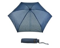 Deštník Snowball mini aluminium modrá, Textil