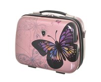 Kosmetický kufr Madisson FLY růžová, ABS / Polykarbonát