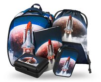 Baagl Školní set Shelly Space Shuttle II modrá, Textil