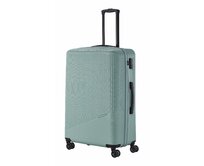 Cestovní kufr Travelite Bali 4W L zelená, ABS