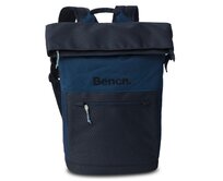 Batoh Bench Leisure roll-top modrá, Textil