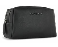 Kosmetická taška Bugatti Bella černá, Kůže