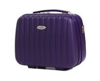 Kosmetický kufr Snowball fialová, ABS