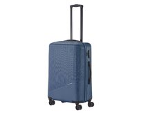Cestovní kufr Travelite Bali 4W M modrá, ABS