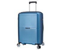 Cestovní kufr Snowball 4W L modrá, Polypropylen