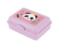 BAAGL Box na svačinu Panda růžová, Polypropylen