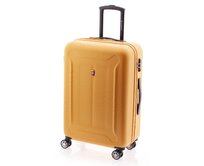 Cestovní kufr Gladiator Beetle 4W M oranžová, ABS