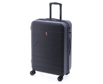 Cestovní kufr Gladiator Mambo 4w M černá, ABS
