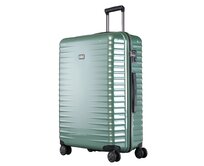 TITAN Koffermanufaktur Cestovní kufr Titan Litron 4W L zelená, Polykarbonát