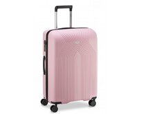 Cestovní kufr Delsey Ordener 66 růžová, Polypropylen