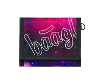 BAAGL Peněženka Galaxy fialová, Textil
