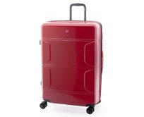 Cestovní kufr Gladiator YUMMY 4W L červená, Polykarbonát