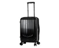 Cestovní kufr Snowball 4W S černá, Polykarbonát