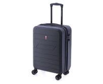 Cestovní kufr Gladiator Mambo 4w S černá, ABS