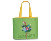 Plážová taška Fabrizio Summer zelená, Textil