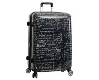 Cestovní kufr MADISSON 4W ABS L černá, ABS / Polykarbonát