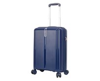 Cestovní kufr Snowball Vaka 4W S modrá, Polypropylen