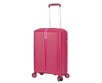 Cestovní kufr Snowball Vaka 4W S růžová, Polypropylen