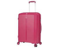 Cestovní kufr Snowball Vaka 4W L růžová, Polypropylen