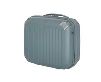 Kosmetický kufr Travelite ELVAA modrá, Polypropylen