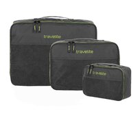 Travelite obaly na oblečení S,M,L šedá, Textil