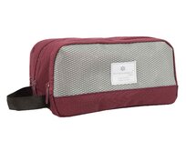 Kosmetická taška Snowball vínová, Textil
