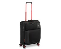 Cestovní kufr Roncato Move Soft 4W S černá, Textil