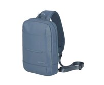 Batoh cross Travelite Workfloow modrá, Textil