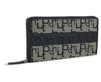 Dámská peněženka Bugatti ELEA ZIP long černá, Textil